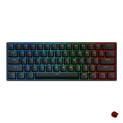 Beasty Negru / Blue Ice Tastatura MCHOSE Ace 60Pro Hall Effect Rapid Trigger Snap Tap Hotswap RGB de Gaming
